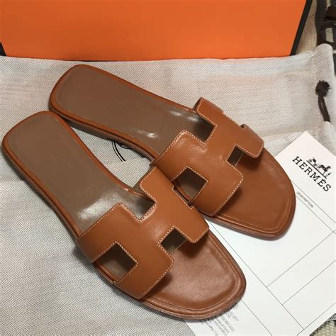 hermes slides brown|black hermes sliders.